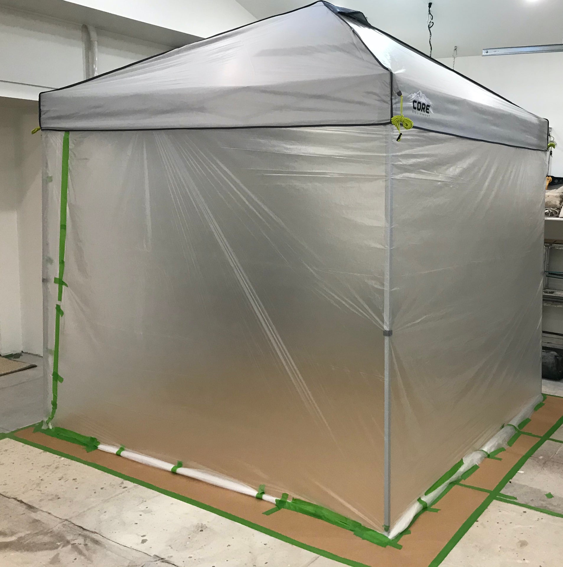 POP-UP PAINT BOOTH  Professional Painting Contractors Forum